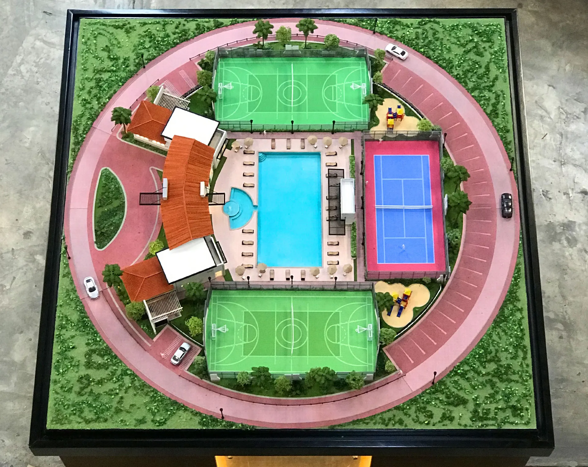maquetas de desarrollos residenciales